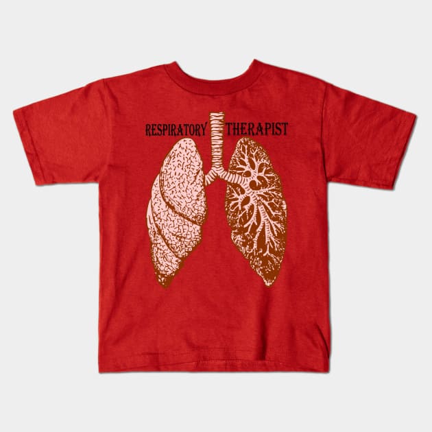 respiratory therapist Kids T-Shirt by simsim